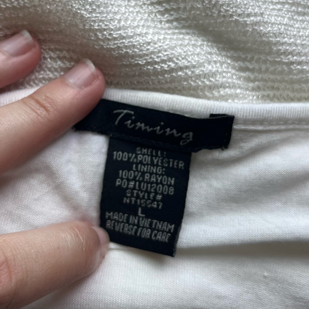 NWOT Timing Ruffle Tank Top - Picture 7 of 8